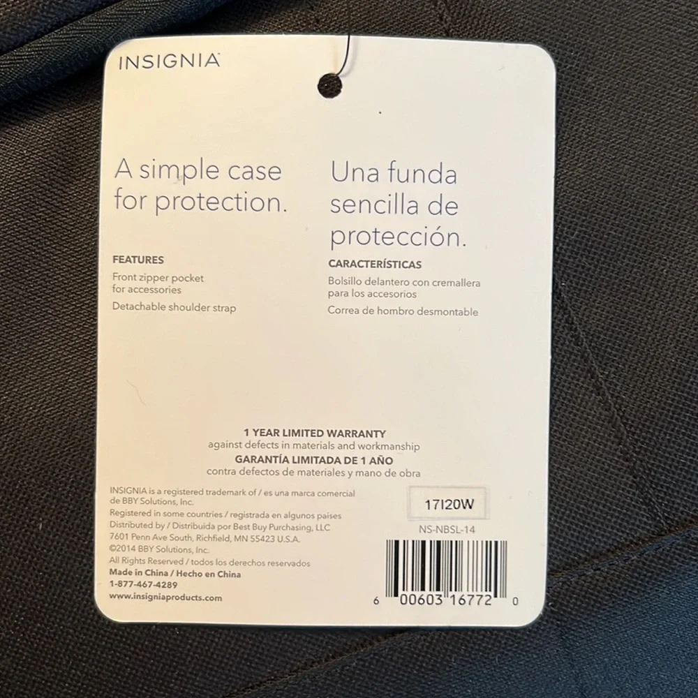 Insignia Notebook Sleeve with Handles